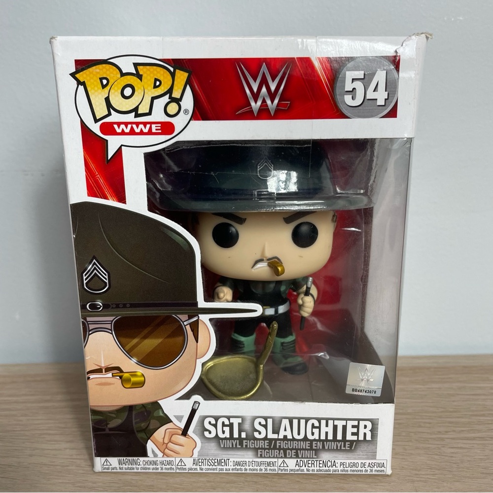 Funko Pop! WWE Sgt. Slaughter Vinyl Figure